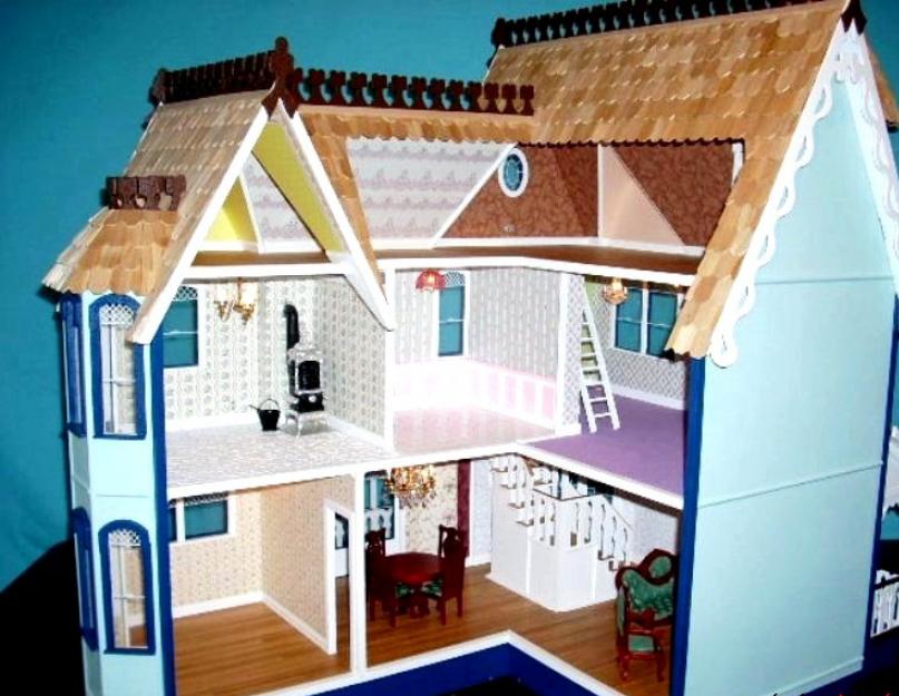 Как сделать дом для кукол своими. Кукольный домик своими руками из фанеры схема: с размерами чертеж для детей, замок, мебель для барби как сделать