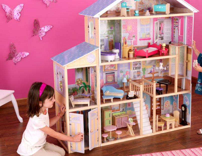 Маленький дом для кукол. Кукольные домики своими руками из фанеры, коробок и других материалов
