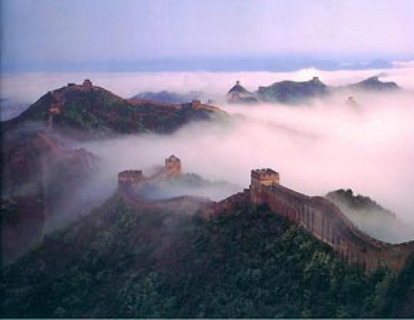 Великая Китайская стена: история и интересные факты символа Китая. О невероятно великой китайской стене