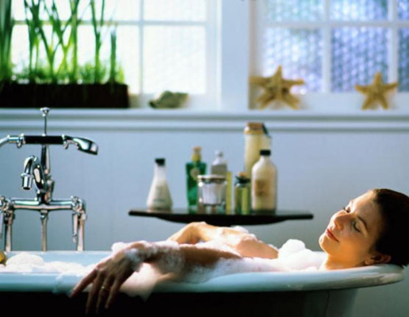 Сеанс ароматерапии: ванна с эфирными маслами. Ванны с эфирными маслами