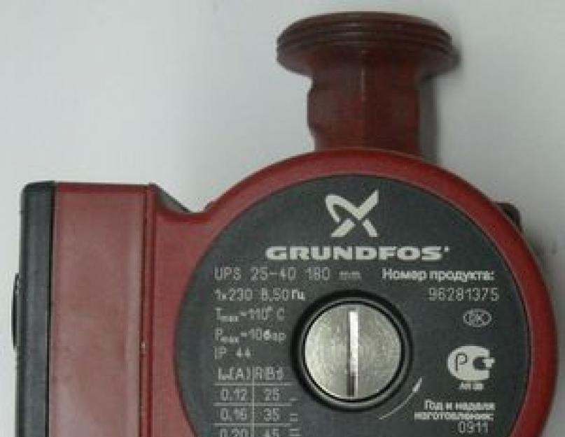 Насос циркуляционный для систем отопления грундфос. Подбор насоса Grundfos для системы отопления частного дома