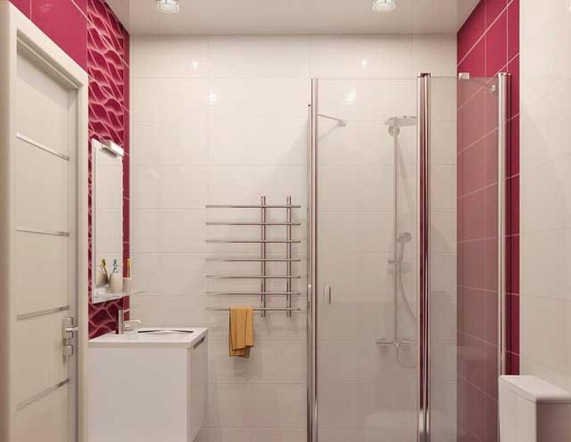 Дизайн ванных комнат совмещенных с душевой. Чем отличается дизайн ванной с душем без поддона? Душевая без поддона: видео