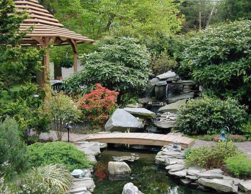 Сад в японском стиле своими руками. Японский сад на даче