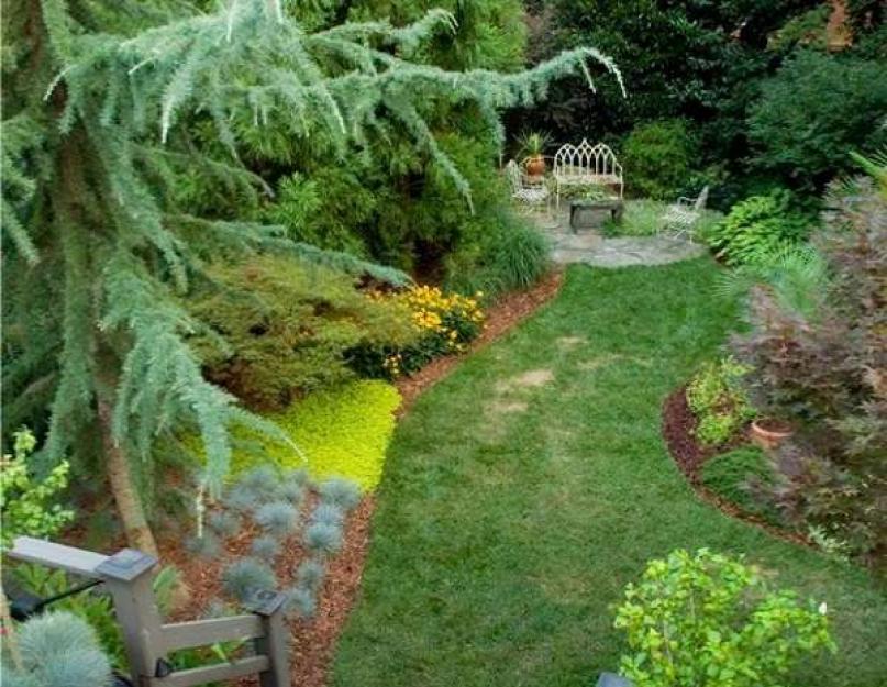 Красивые сады и дворики. Эффективное и привлекательное обустройство двора частного дома
