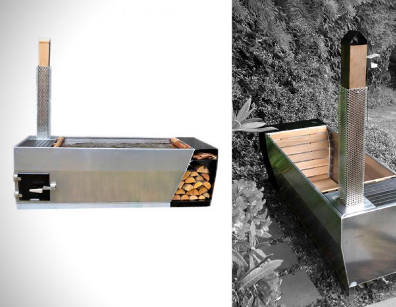 Гидромассажная ванна в саду: лучшие идеи. Полный релакс: горячая ванна под открытым небом Ванная на открытом воздухе