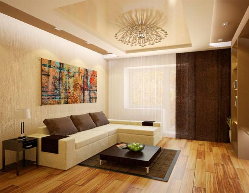 Дизайн гостиной проходной 15 кв м. Как оформить дизайн зала в квартире