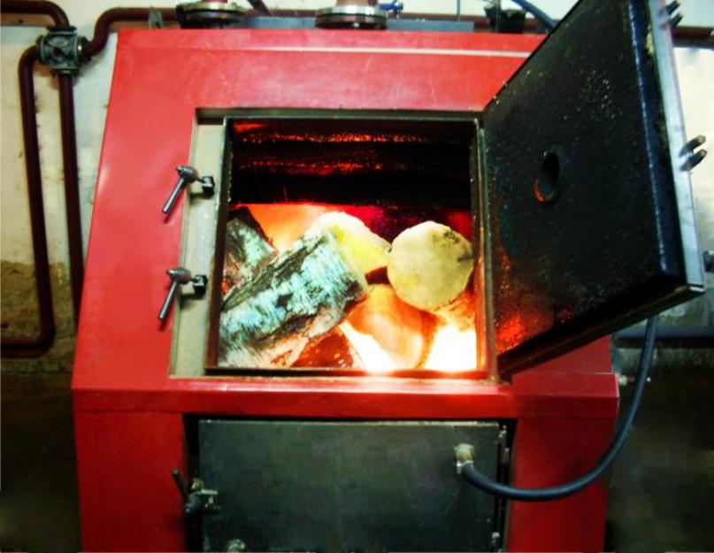 Котел для гаража. Как сделать дровяную печь длительного горения для отопления дома