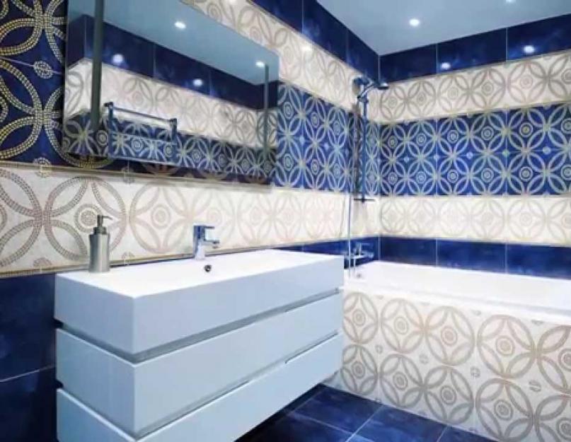 Оформление керамической плиткой ванной комнаты. Отделка ванной комнаты плиткой: модные идеи и современный дизайн