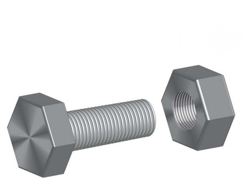 Отличие болта от винта. Что такое болт и винт и чем они отличаются? Как выглядит головка у винта