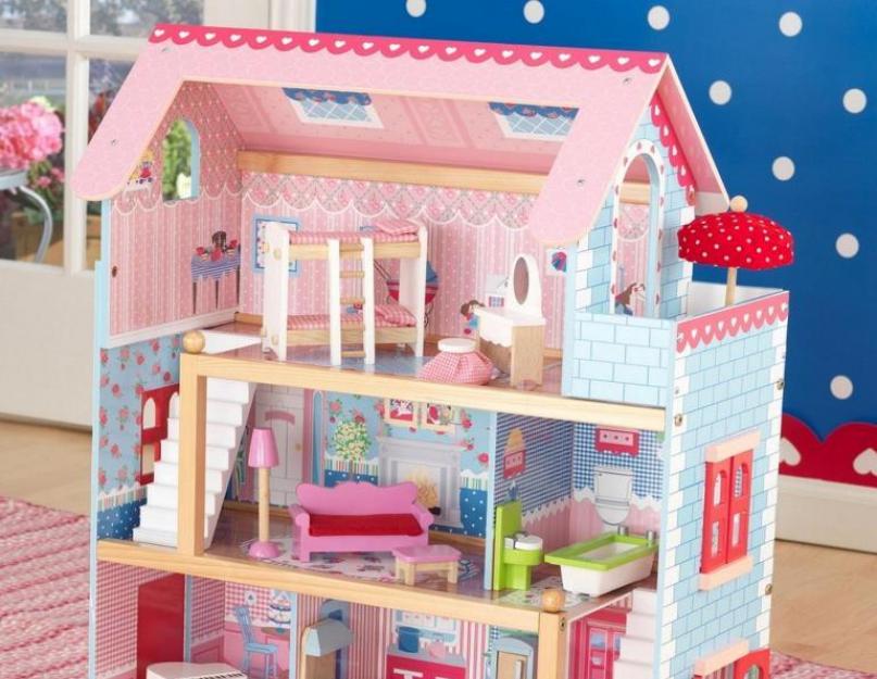 Как построить дом для кукол барби. Кукольный домик для Барби: из каких материалов можно сделать кукольный домик, как его оформить внутри и снаружи