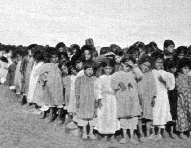 Геноцид армян причины кратко. Гибель народа