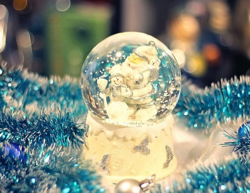 Как делают шары со снегом на фабрике. Как сделать новогодний стеклянный прозрачный шар со снегом и фотографией, фигурками внутри своими руками: инструкция, идеи дизайна, фото