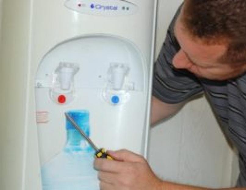 Как промыть кулер для воды в домашних условиях. Санитарная обработка кулера (полная инструкция)