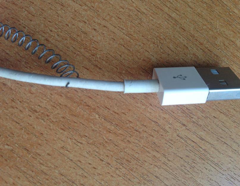 Чтобы кабель от зарядки не ломался. Как починить провод от зарядки Айфона? Как сделать новую оплётку