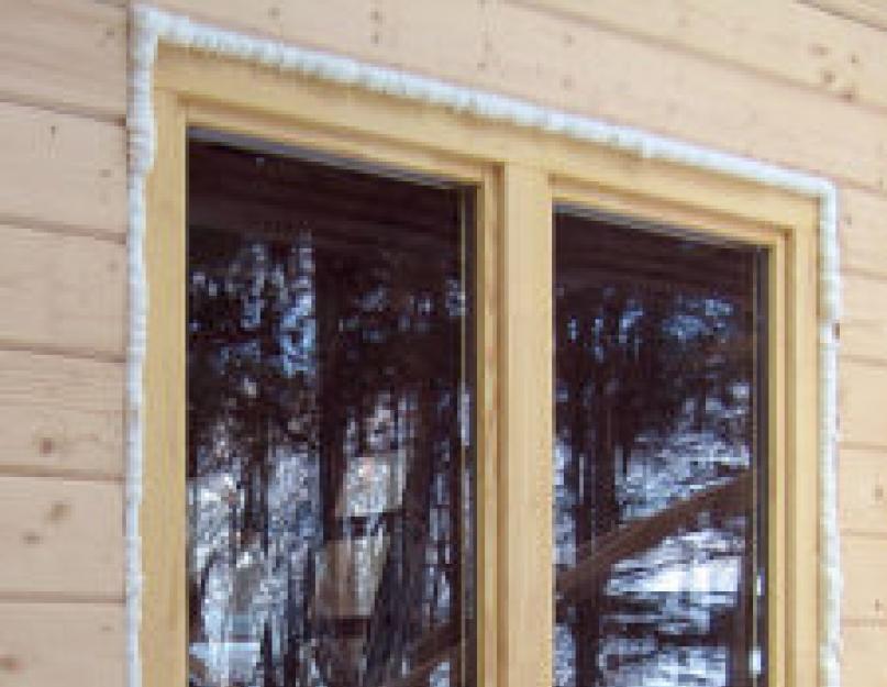 Как поставить деревянные окна. Монтируем пластиковые окна в деревянном доме
