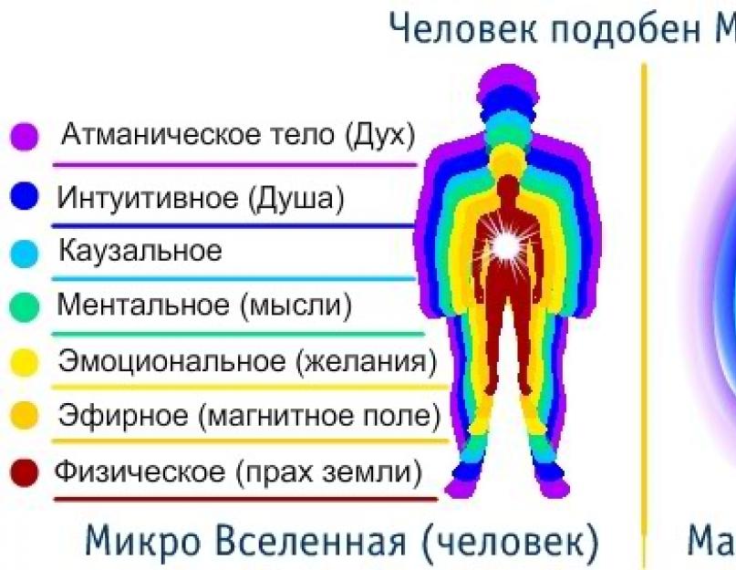 Тонкие тела человека и их функции. Эфирное тело или тонкое тело и операции с ним