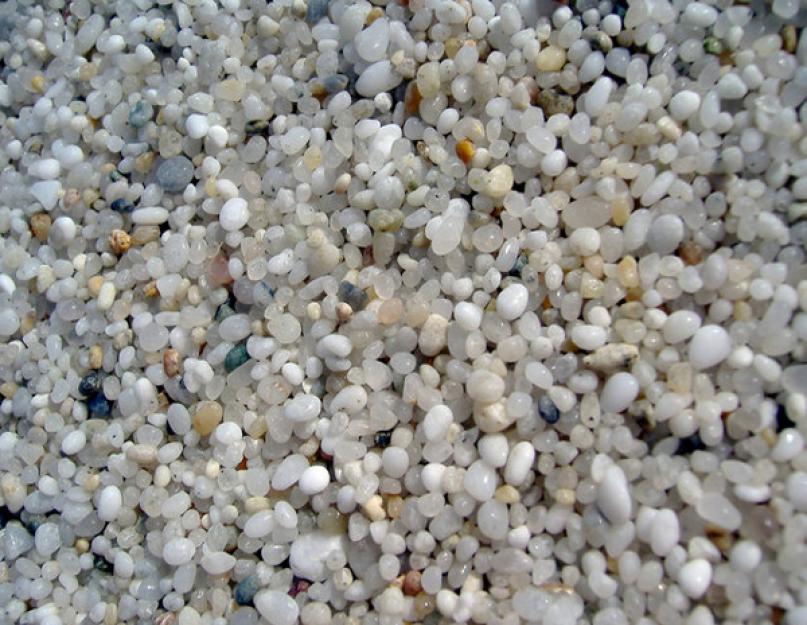 Из чего сделан кварцевый песок. Кварцевый песок: применение, классификация