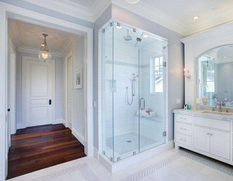 Дизайн маленькой ванной комнаты с душевой кабиной. Дизайн ванной комнаты с душевой кабиной: нетривиальные вариации оформления