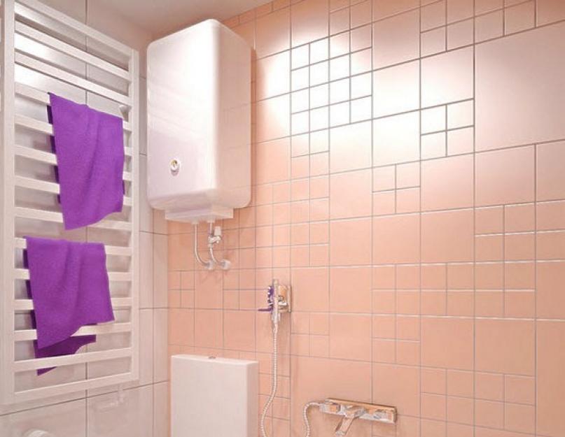 Как правильно установить водонагреватель в ванной. Как выбрать электрический водонагреватель для ванной и кухни