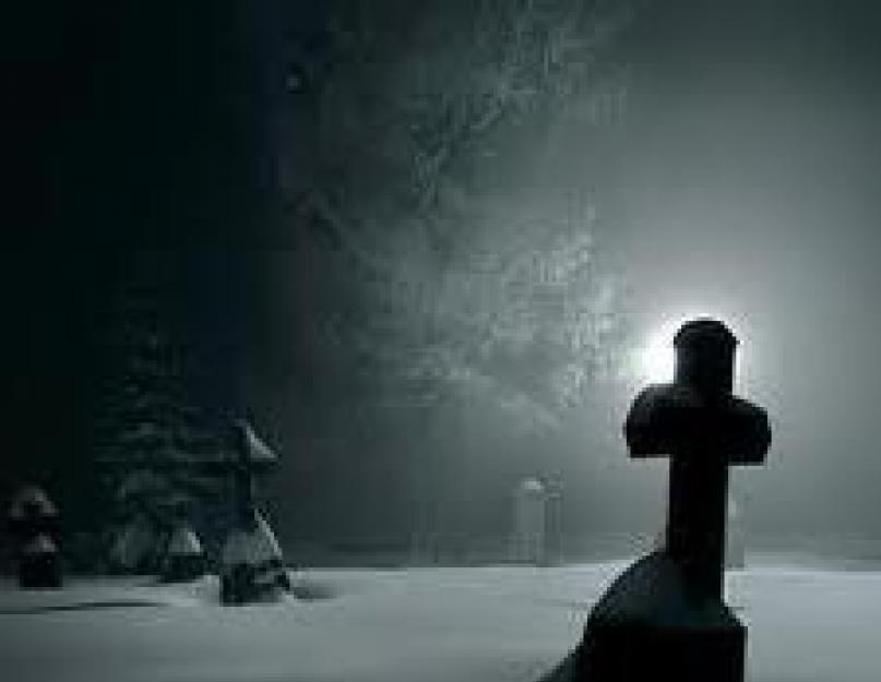 К чему снится прятаться на кладбище. Что предвещает кладбище во сне? К чему снится кладбище