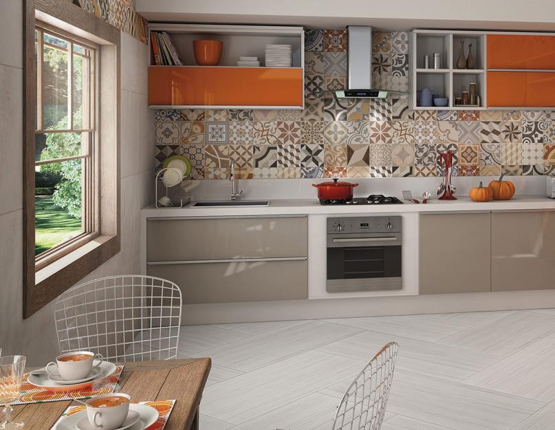 Модная кухня: выбираем керамическую плитку на фартук. Фартук из плитки для кухни: фото дизайн