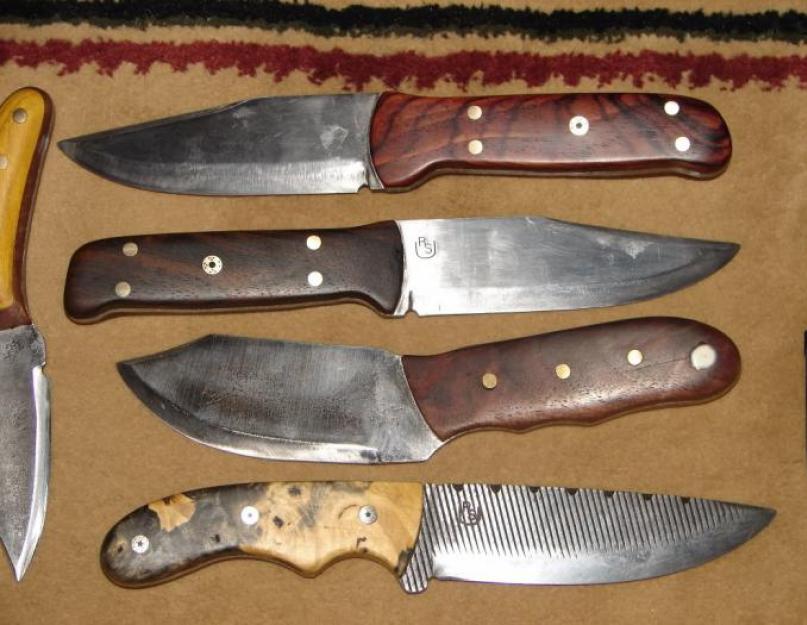 Деревянный нож своими руками. Как сделать нож своими руками? Легкие ножи из дерева