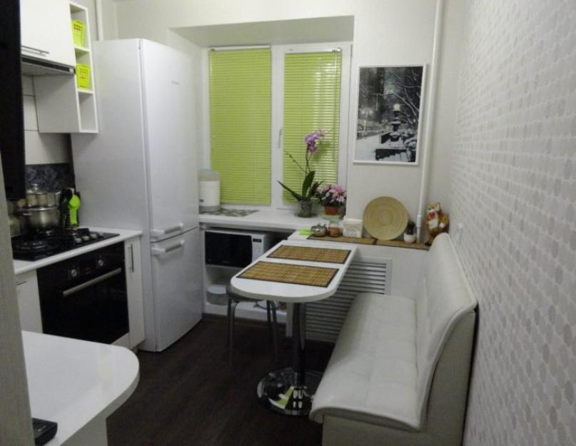 Мебель маленькой кухни 6 кв. Параллельная компоновка или кухня в два ряда