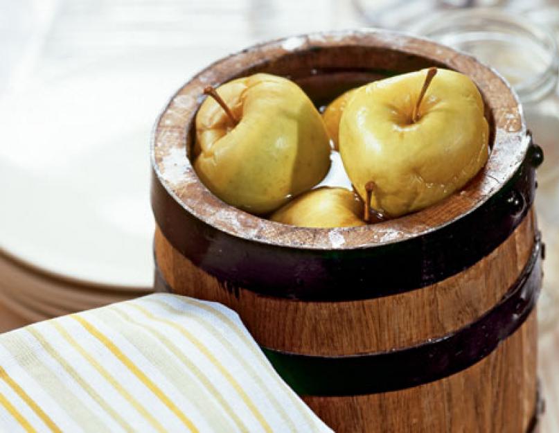 Моченые яблоки – вкусная и полезная заготовка. Рецепты приготовления моченых яблок в домашних условиях