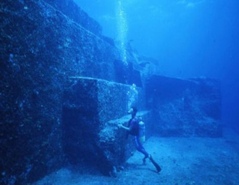 Йонагуни — загадочная подводная пирамида в Японии. Подводный комплекс йонагуни, япония