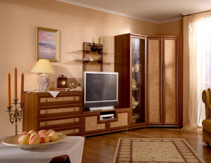 Гостиные с угловым шкафом в современном стиле. Угловые стенки в гостиную
