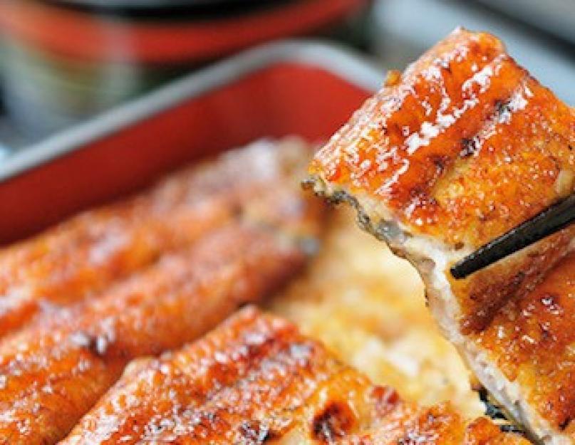 Блюда из рыбы угорь. Как правильно приготовить блюда из угря? Самый простой рецепт